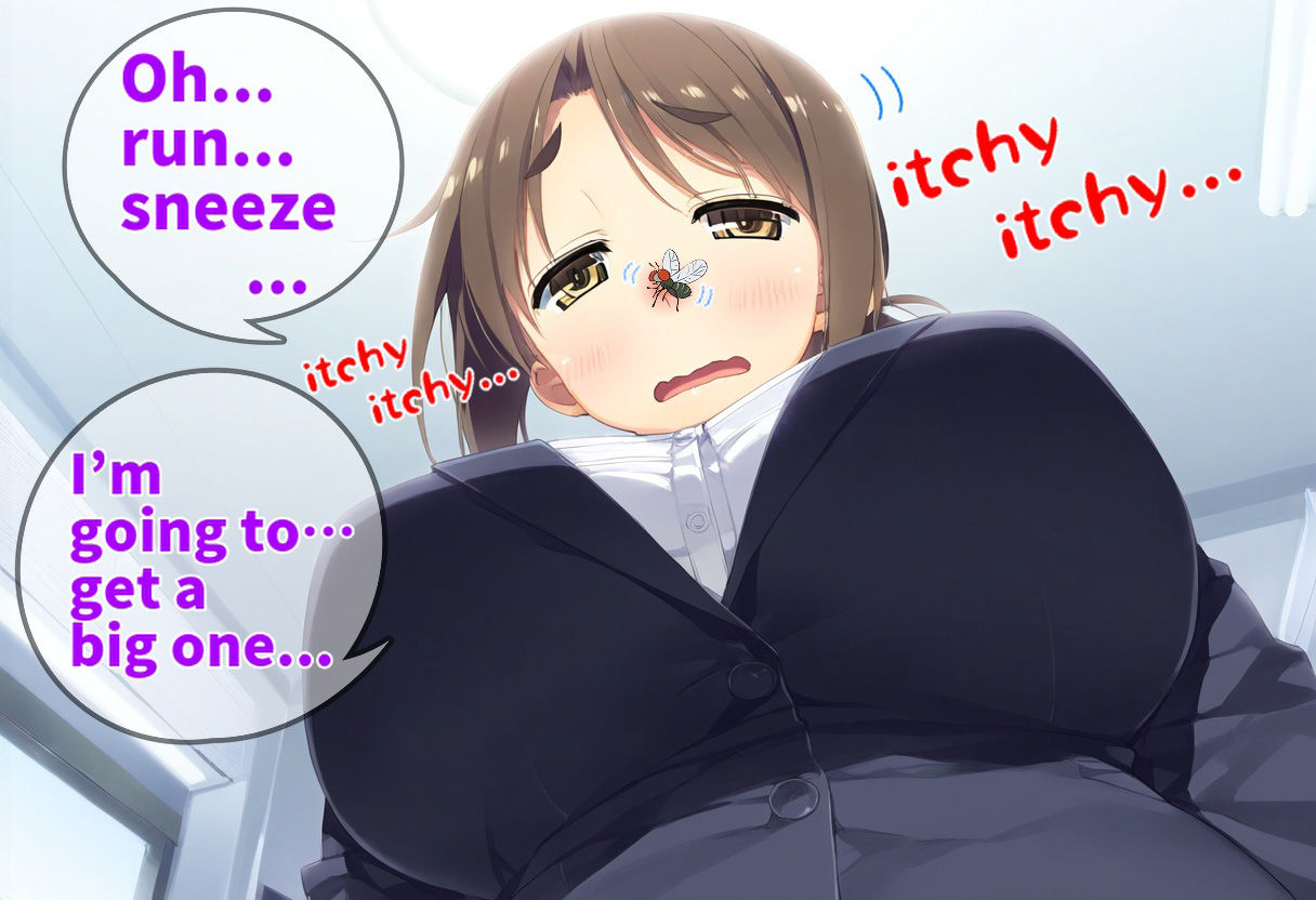 巨大娘くしゃみ集2nd/ Giantess Sneeze Collection second サンプル8ページ目