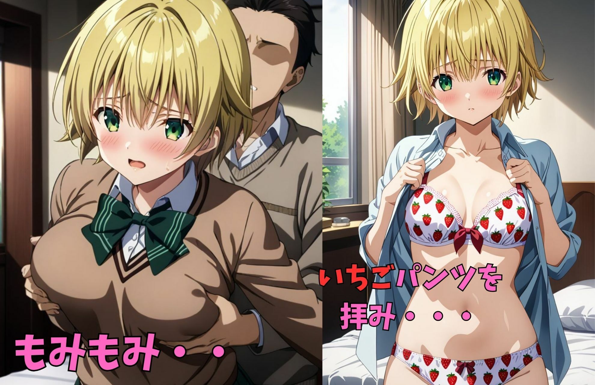 いちご〇％ 西野つ〇さ 生中出し サンプル4ページ目