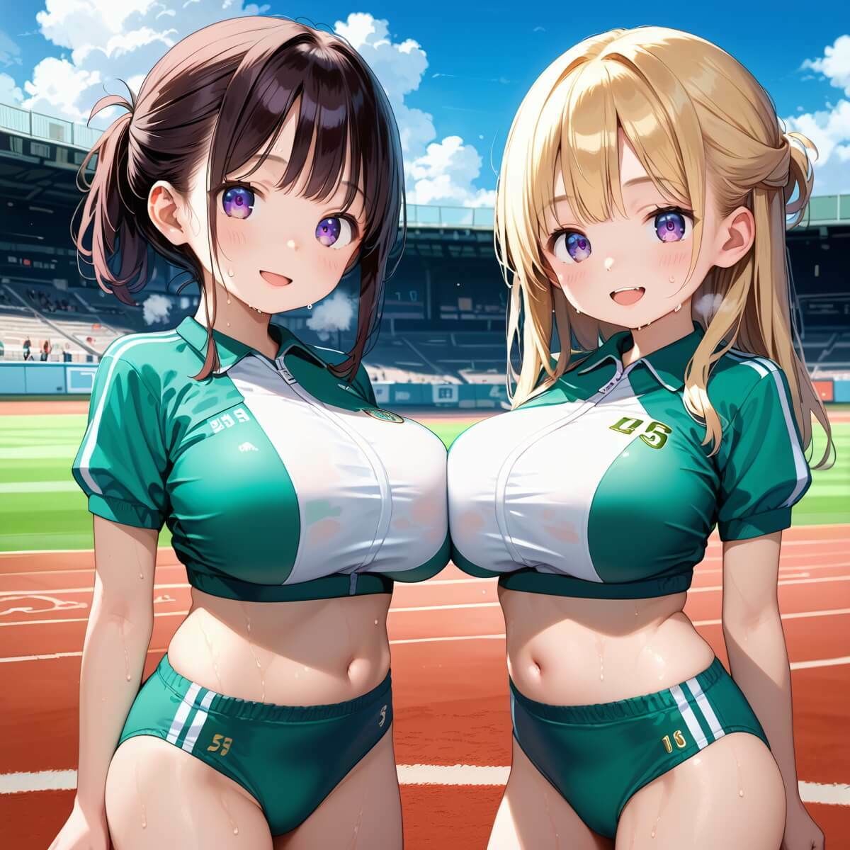 新・陸上競技！早イカセ大会！10【美麗CG228枚収録】 サンプル5ページ目