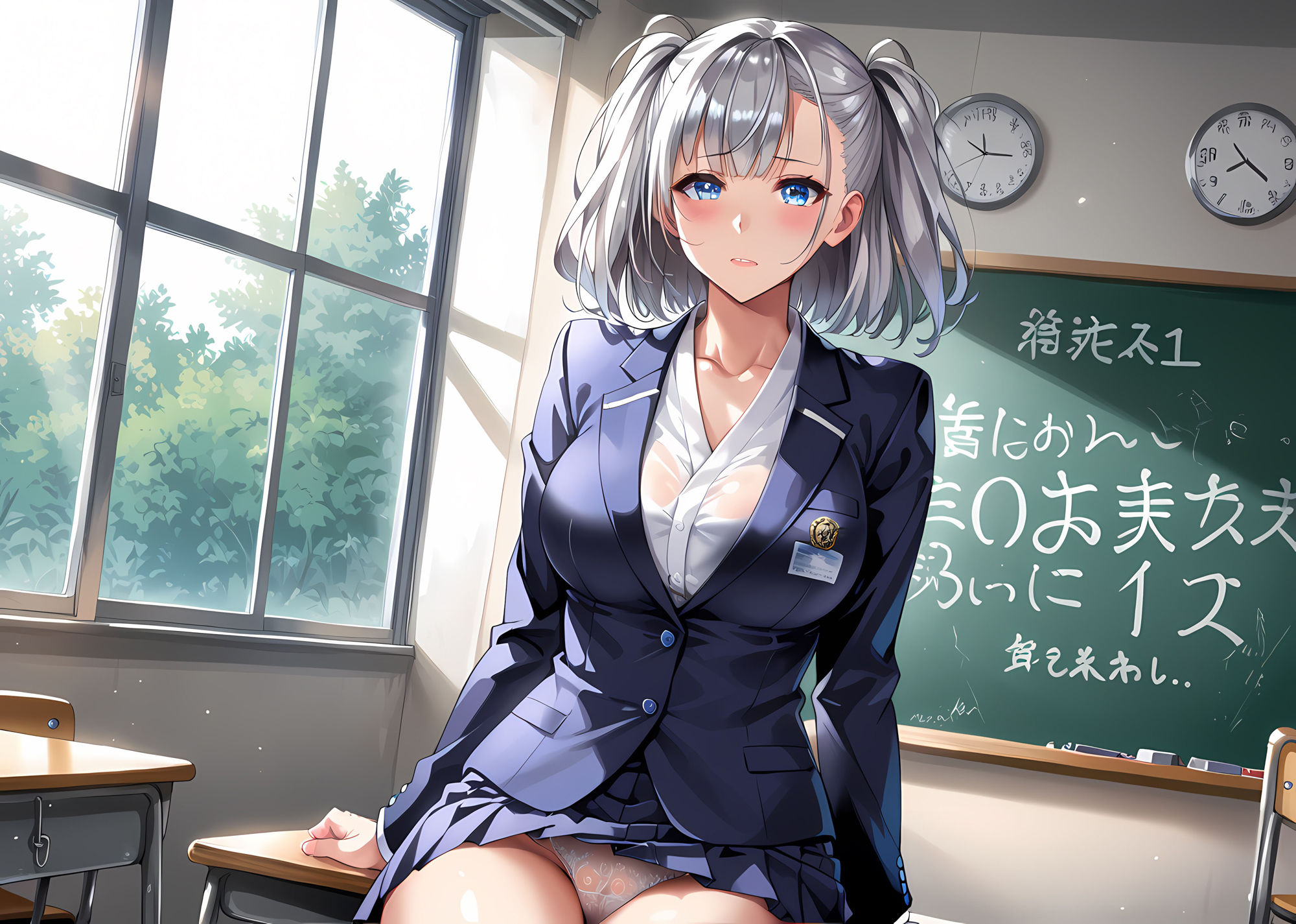 学校でオ◯ニーしてもいいよね？ サンプル1ページ目