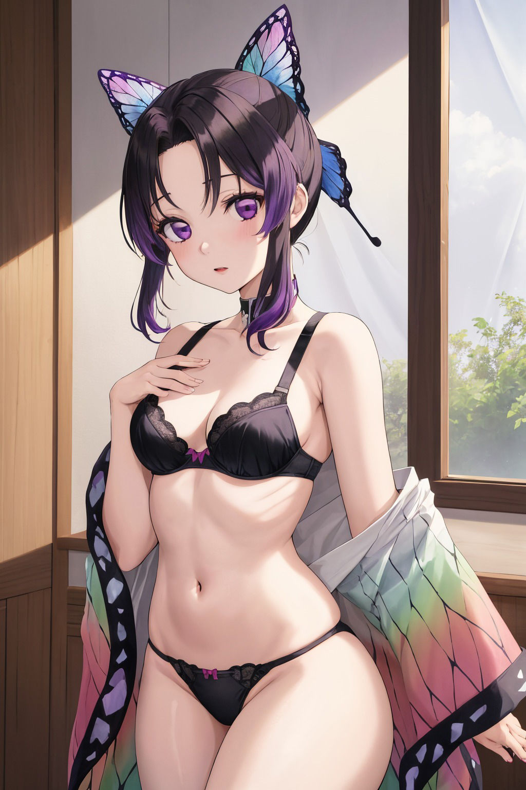 【鬼滅●刃】胡蝶しのぶのエロCGイラスト集 サンプル6ページ目