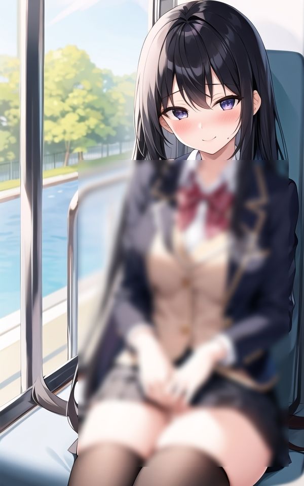 ちら見せノーパン少女 サンプル1ページ目
