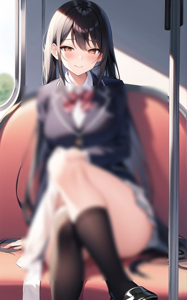 ちら見せノーパン少女 サンプル2ページ目