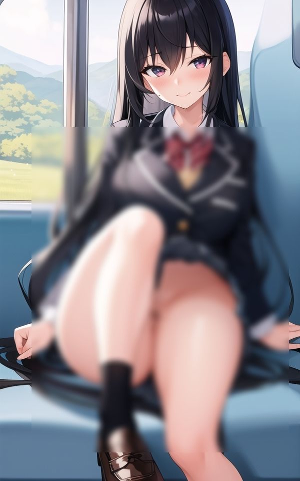 ちら見せノーパン少女 サンプル3ページ目