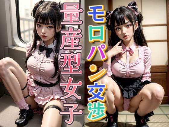 ト〇横量産型女子の開脚パンチラ