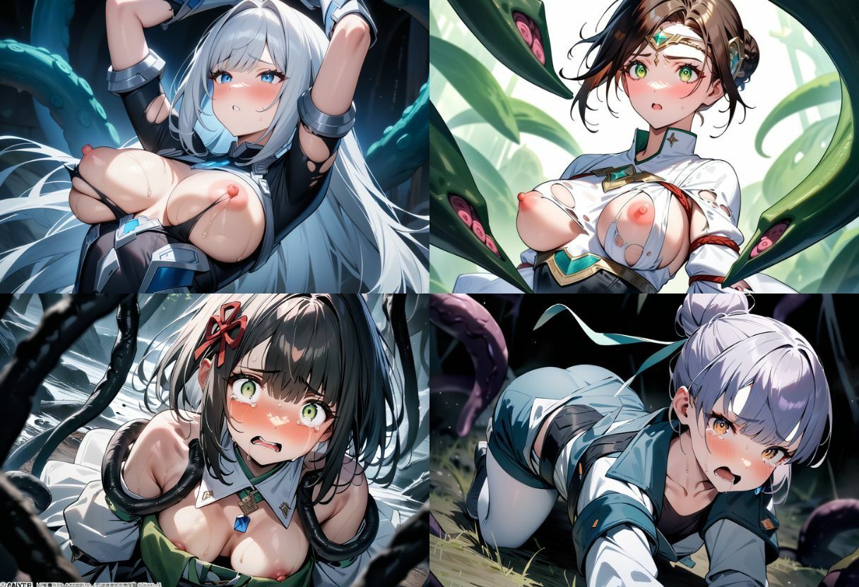ゼノブ◯イド触手えっち サンプル7ページ目