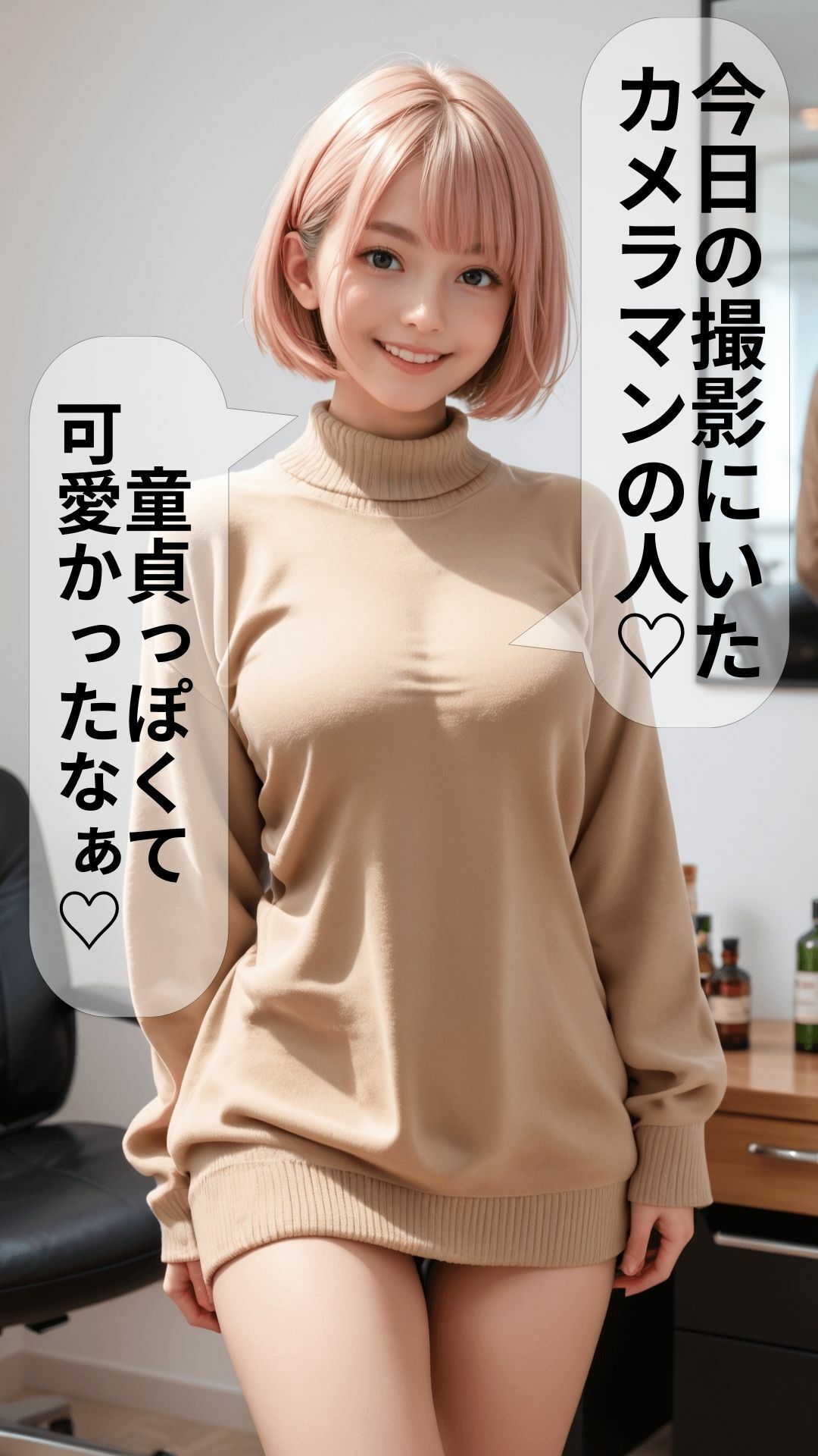 【オナ美女】チカ編 《美容師＆モデル》の大人気インフルエンサーの秘密 サンプル5ページ目