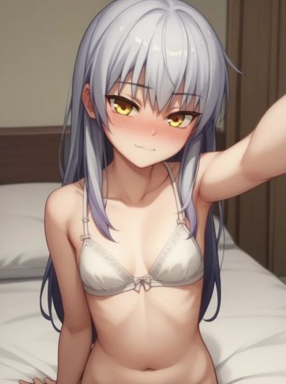 Angel Beats！の天使から送られてきた自撮り写真 サンプル2ページ目