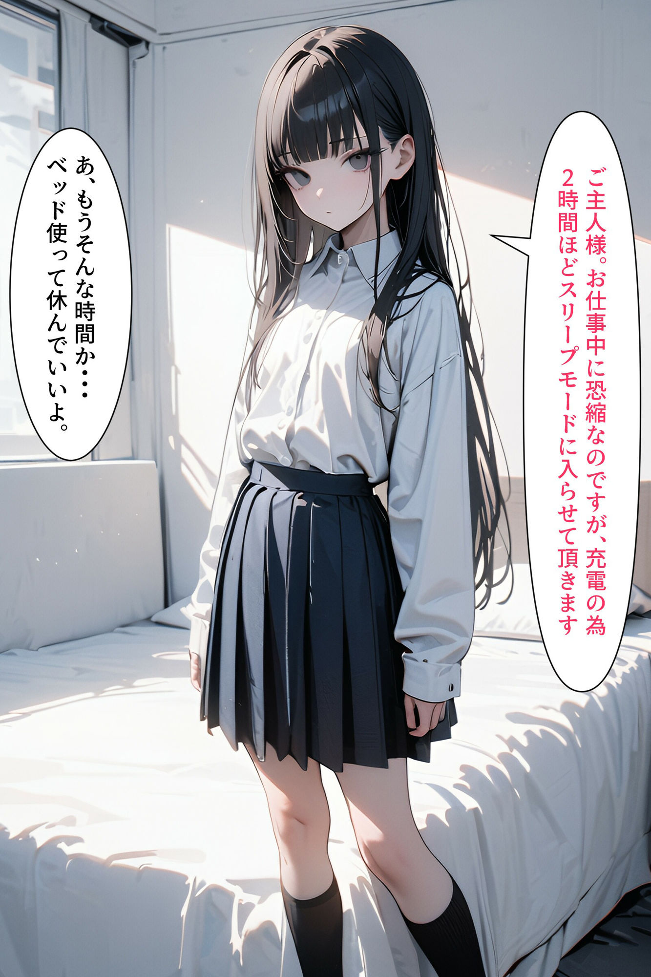 僕の彼女はアンドロイド【番外編】睡眠姦1 サンプル2ページ目
