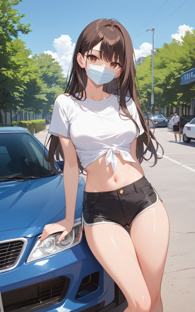 ナンパしたお姉さんとイチャラブSEX サンプル1ページ目