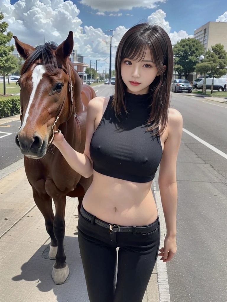 ステイブル・ビューティー: 馬と美女の優雅な世界 サンプル3ページ目