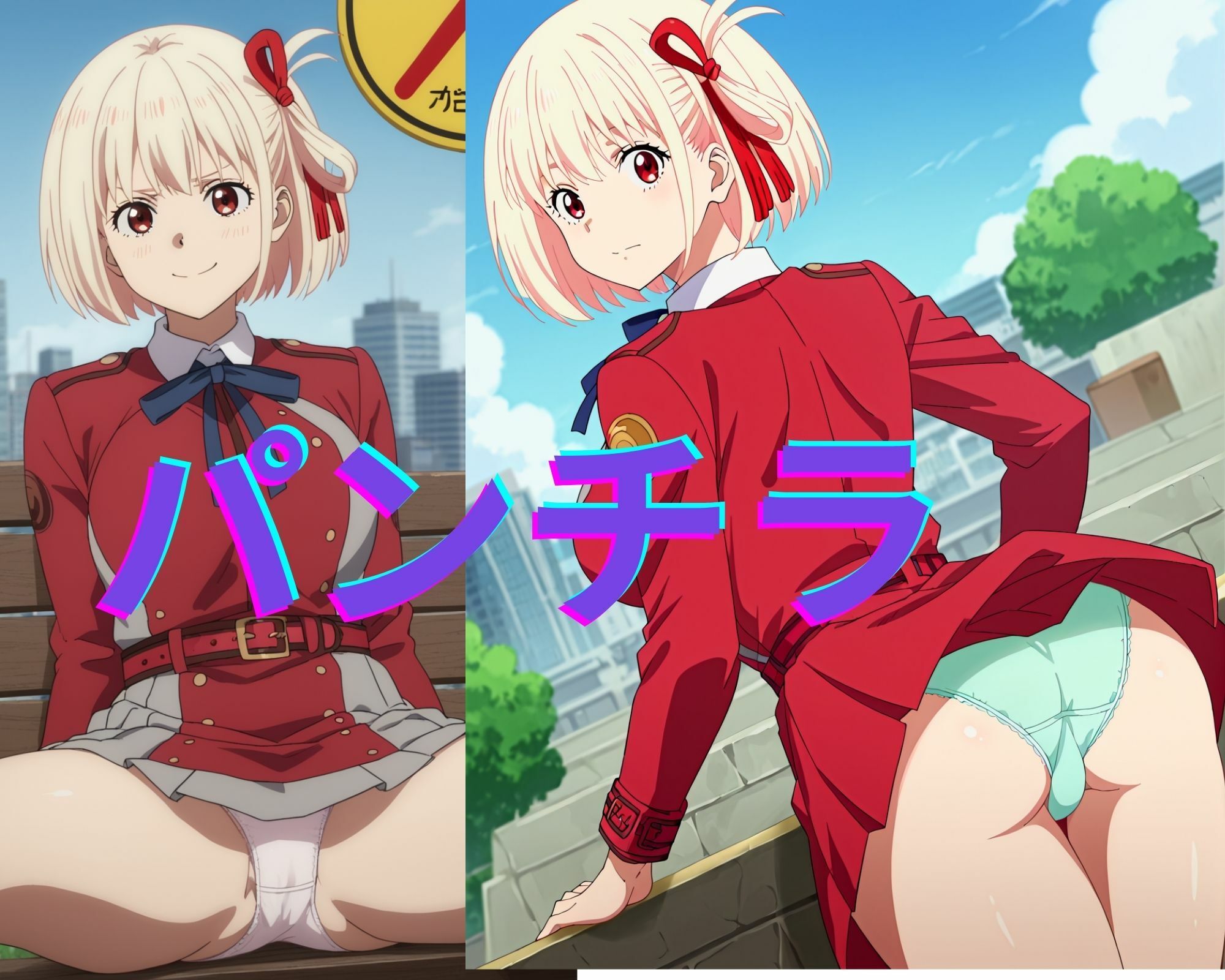 錦木 千束（リコリス・リコイル）） のパパ活 エロCG画像集 サンプル1ページ目