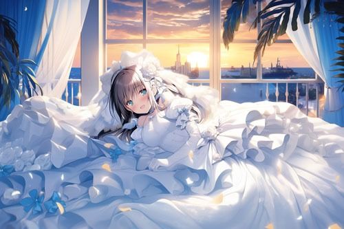 【ドレス美少女32】 （全年齢）ドレスの誘い（いざない） サンプル5ページ目