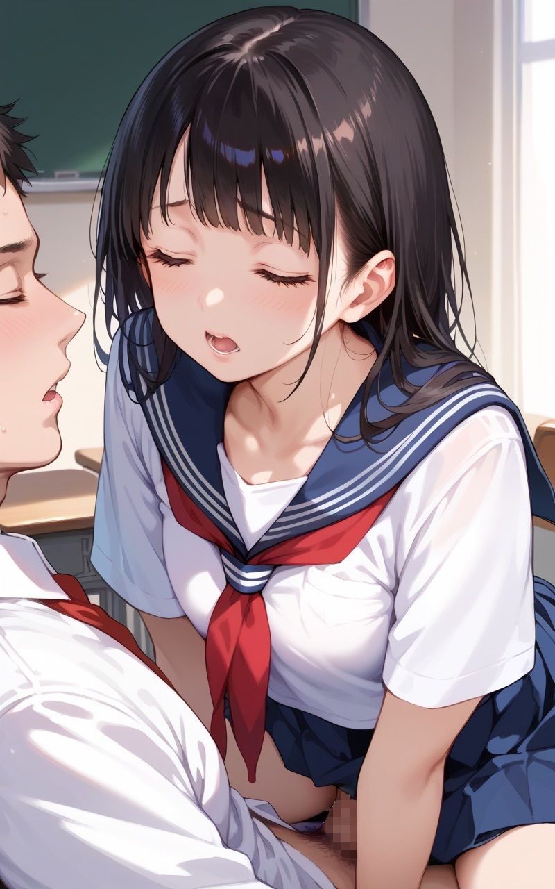 妹まんこ 生中出しする？ 学校編 サンプル9ページ目