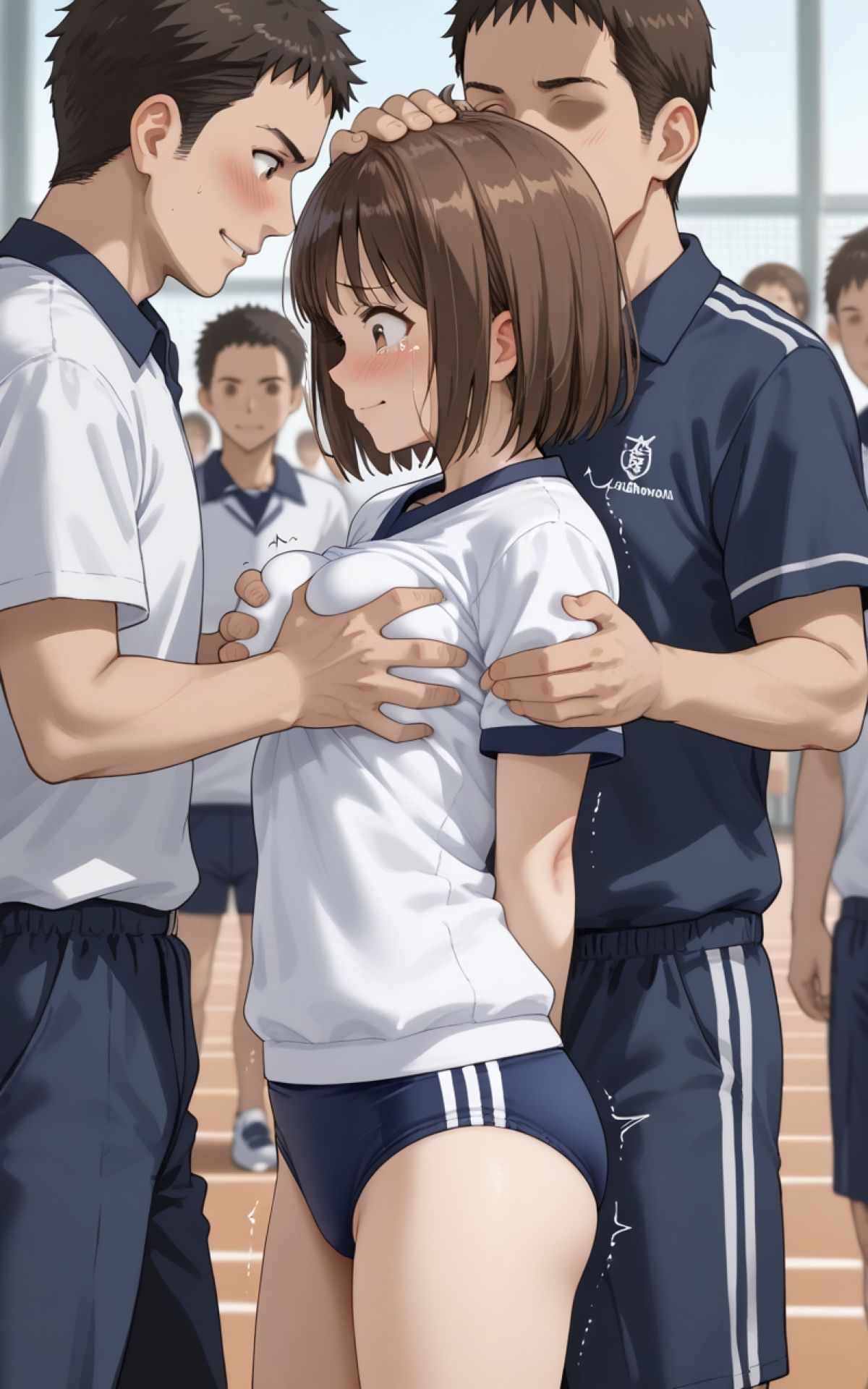 乳揉み（1） サンプル5ページ目