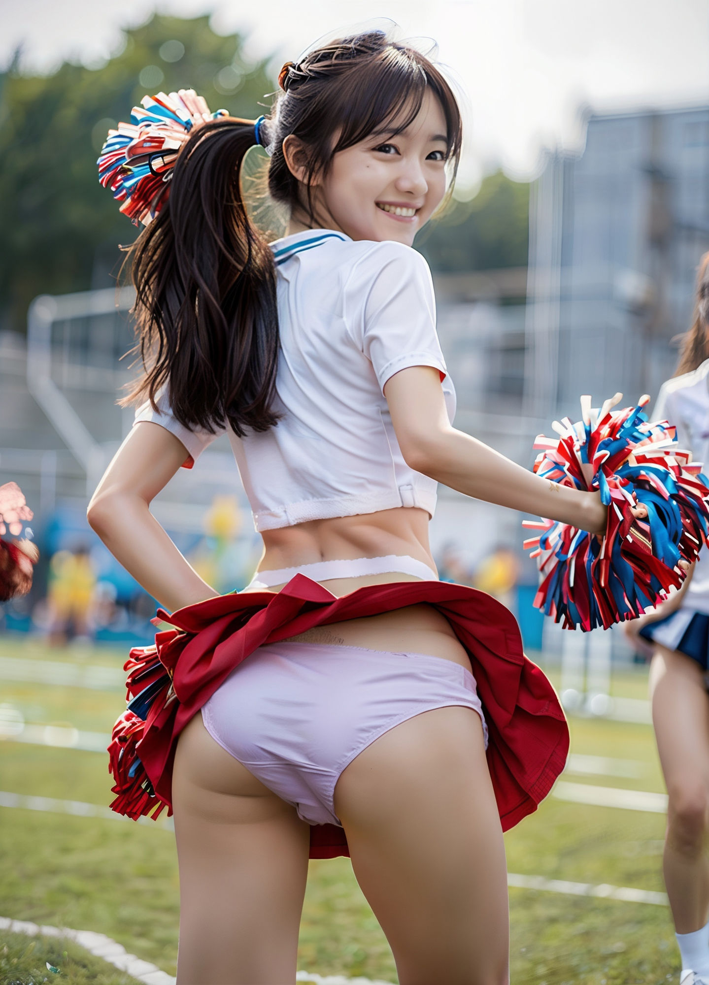 チアリーダー  〜パンチラ バックアングル編〜 サンプル9ページ目