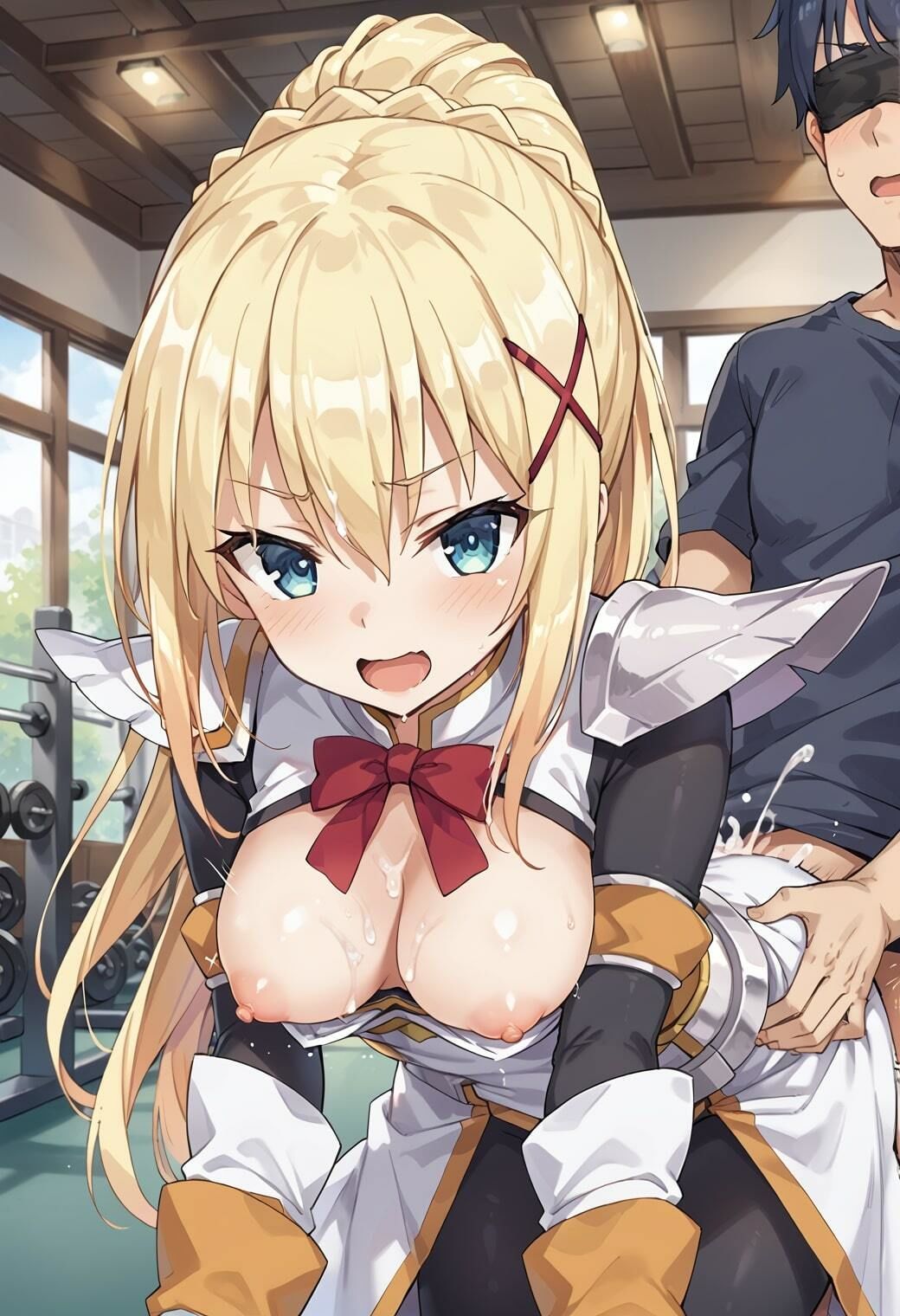 【ダ○ネスイラストエロ画像】この○ばに登場する変態美少女騎士ちゃんのエッチな画像集 サンプル1ページ目