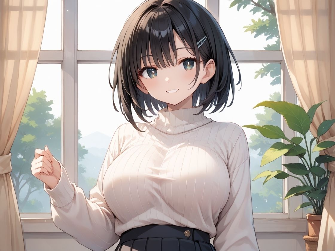 妹の爆乳にムラムラしすぎて種付けプレスしまくった サンプル1ページ目