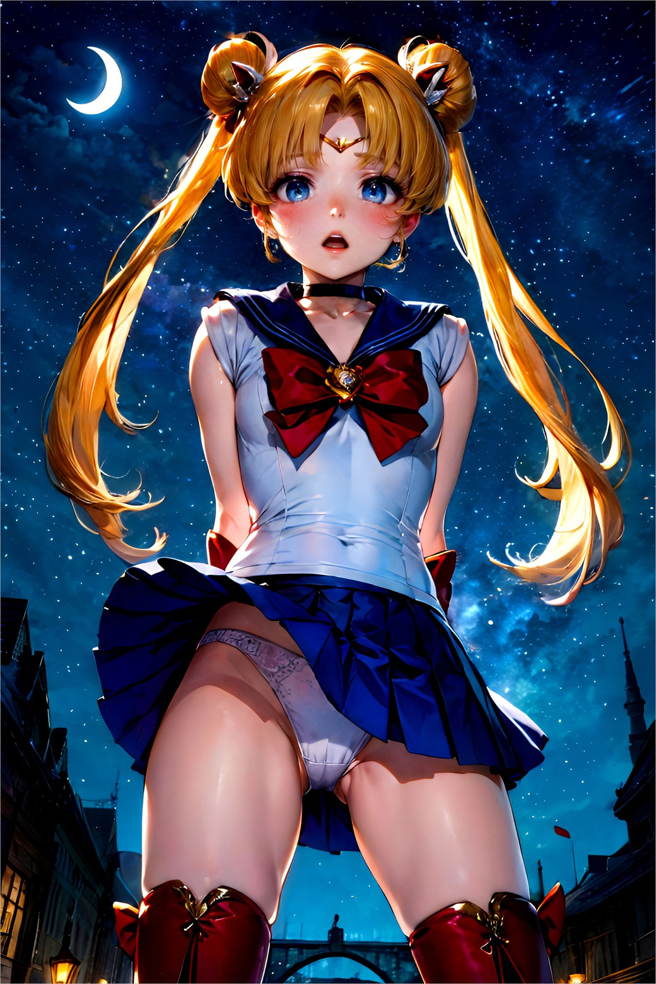 月野うさぎの初体験 サンプル2ページ目