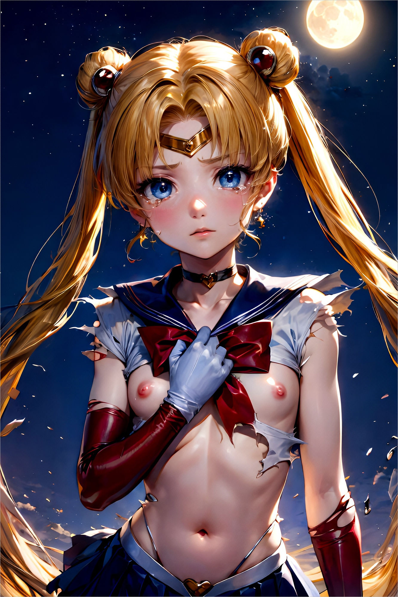 月野うさぎの初体験 サンプル5ページ目