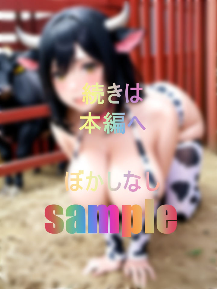 想像できない物凄い健康的むっちり美巨乳牛女！ サンプル4ページ目