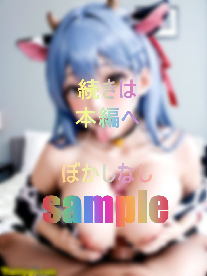 想像できない物凄い健康的むっちり美巨乳牛女！ サンプル6ページ目