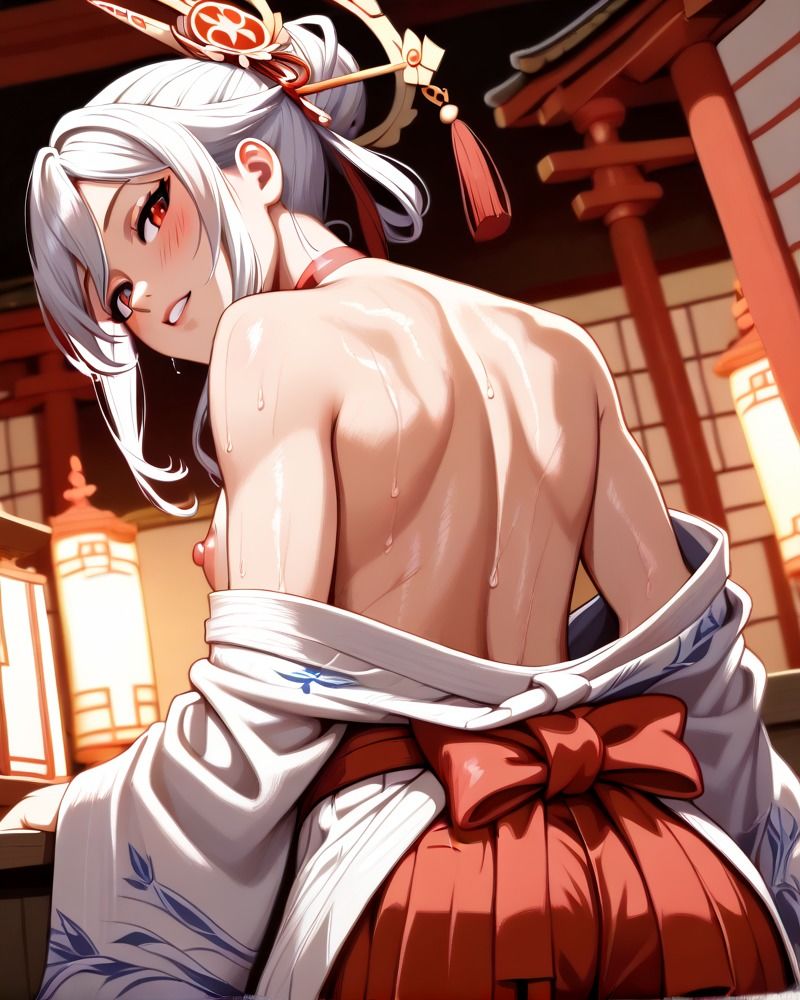 山奥にて！Hで変態な巫女さんがいる神社のCG集 サンプル10ページ目