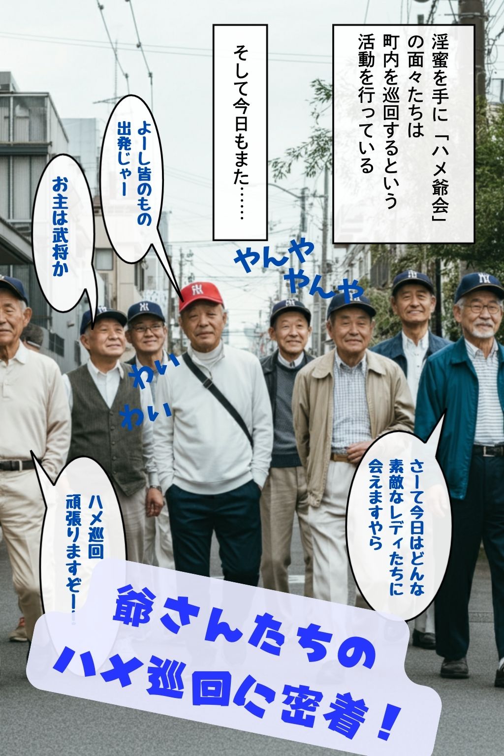 満舐町 ハメハメ爺さん倶楽部 サンプル4ページ目