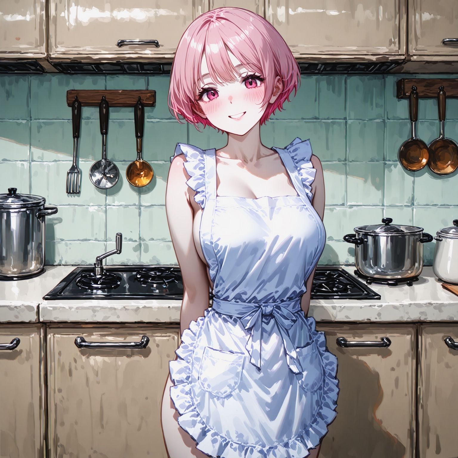 裸エプロンが見たい！ サンプル5ページ目
