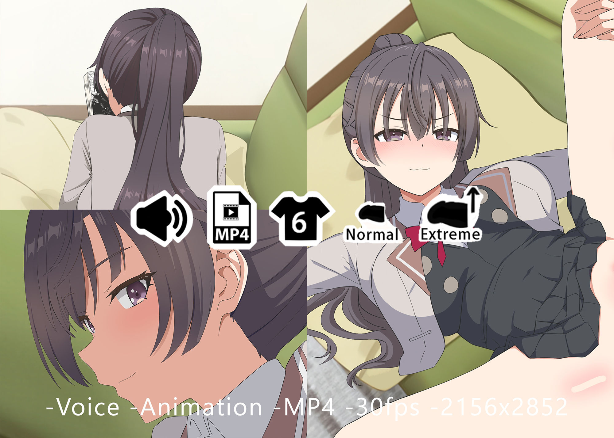 有希 - 同人動画 （ぎんハハ）2024年 サンプル1ページ目