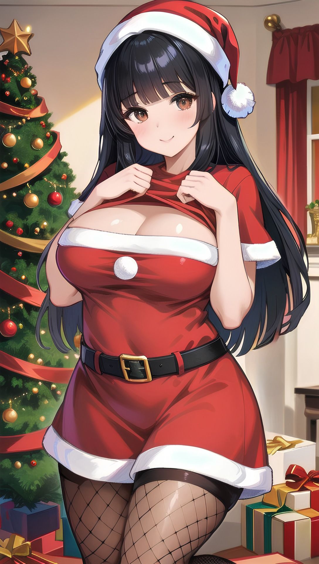 聖夜のサンタ娘 サンプル1ページ目