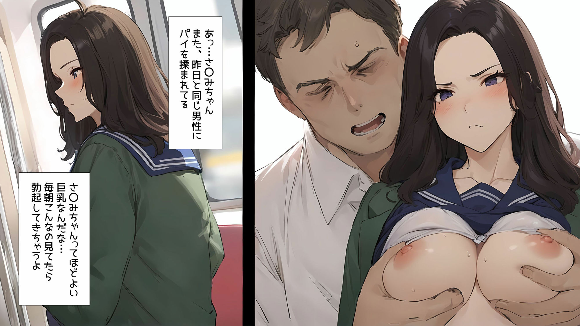 僕はクラスメイト全員の女子のおっぱいを揉み放題なんだ サンプル2ページ目