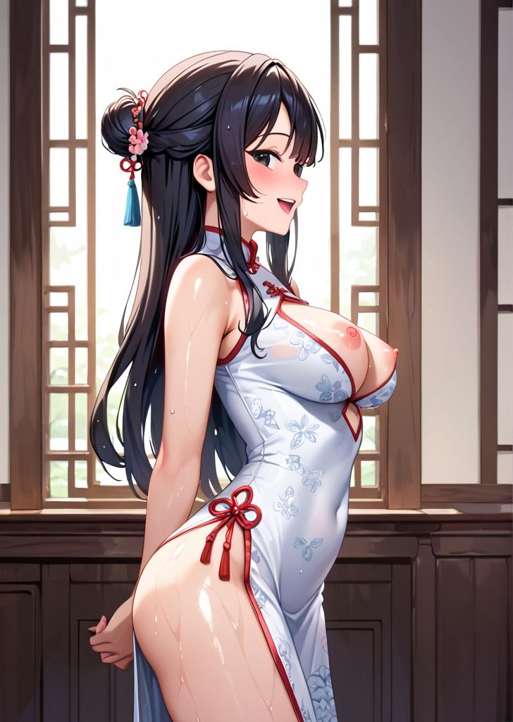 裸よりエロい！セクシーすぎるチャイナ服コスプレCG集 サンプル6ページ目