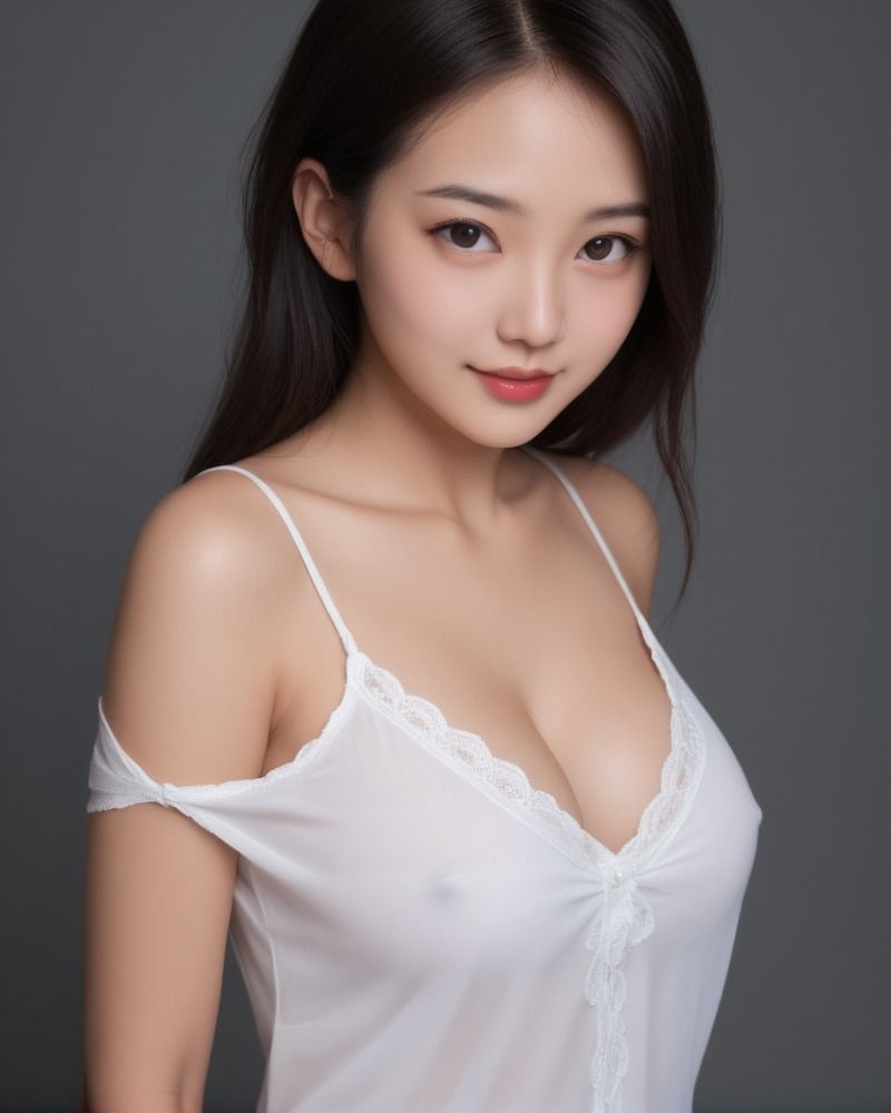 スケスケ乳首丸見えシースルーを着た美女 サンプル6ページ目