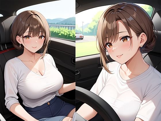 「いいもの持ってるね？」頼れる人妻上司と出張中に雨でズブ濡れ寝取り体験 サンプル2ページ目
