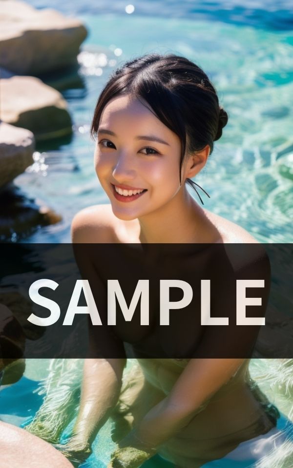 美女限定 ハーレム温泉 サンプル1ページ目