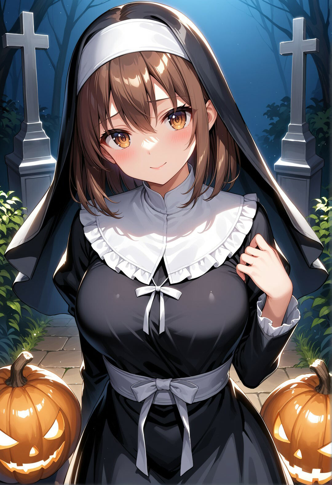 あやめのハロウィンタイム サンプル1ページ目