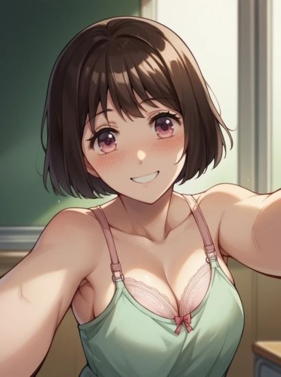 恋と呼ぶには気持ち悪いの有馬一花から送られてきた自撮り写真 サンプル2ページ目