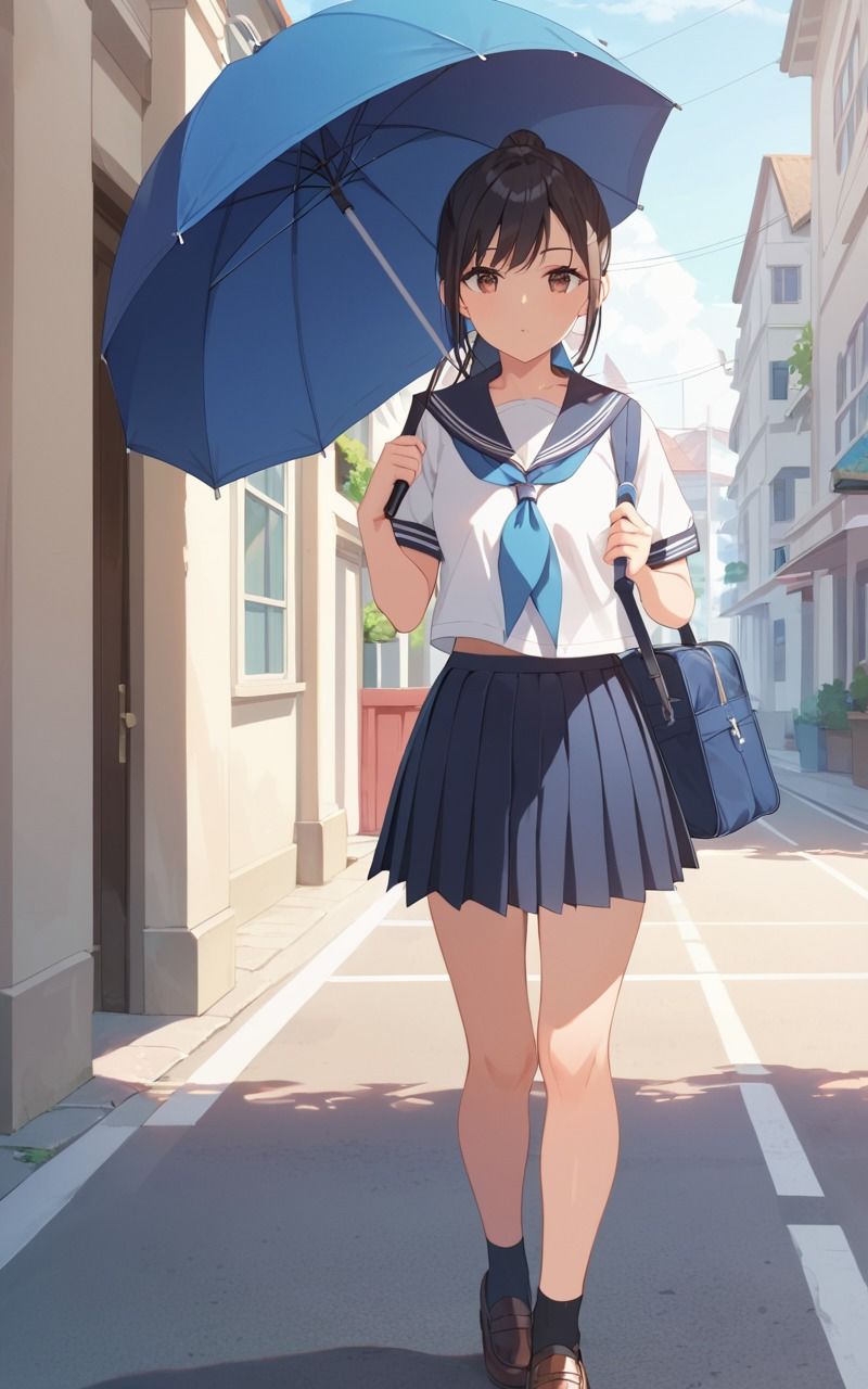 ハツラツ女子校生に援交してもらった サンプル1ページ目