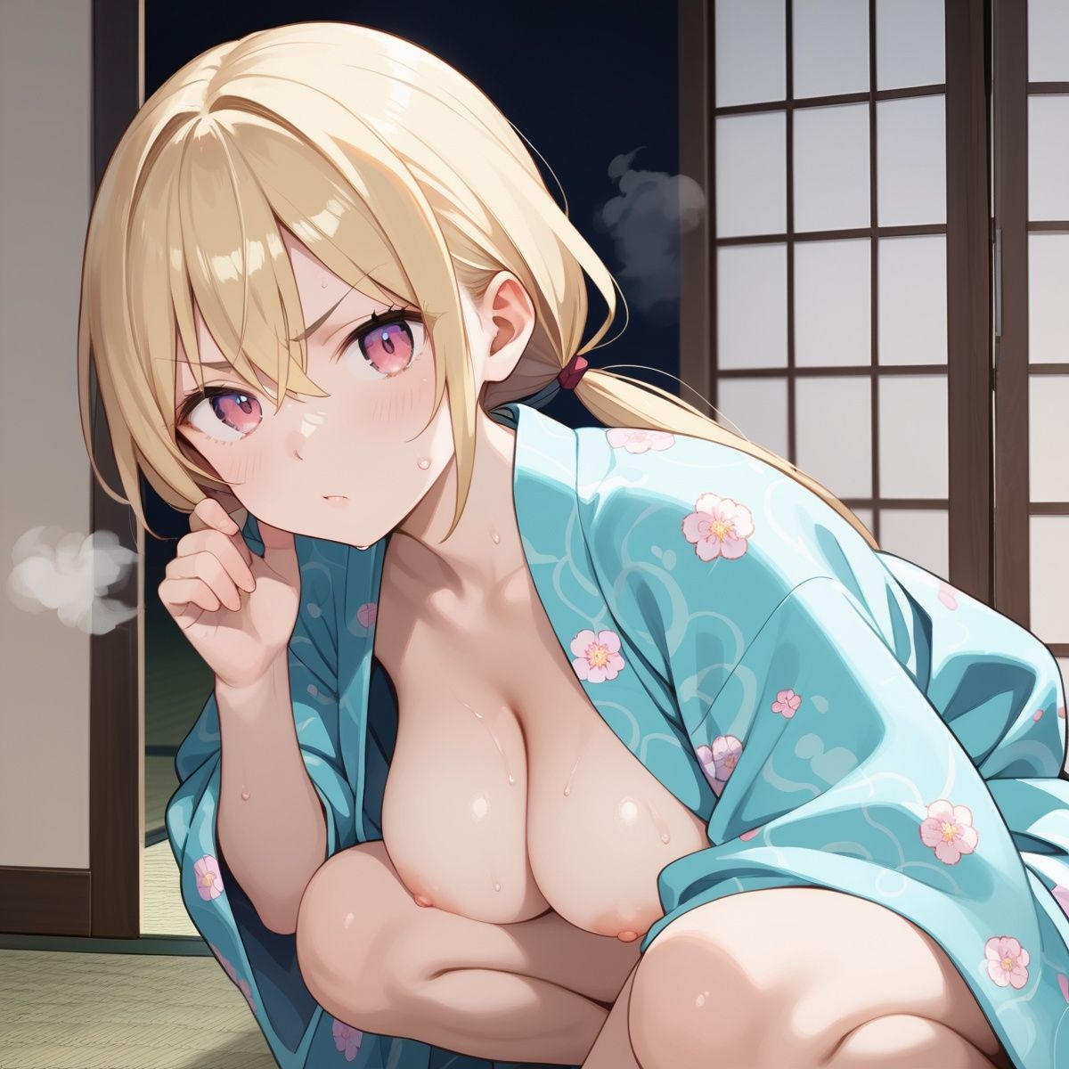 誘惑してくる着物美少女。【豪華210枚収録！】Vol.1 サンプル2ページ目