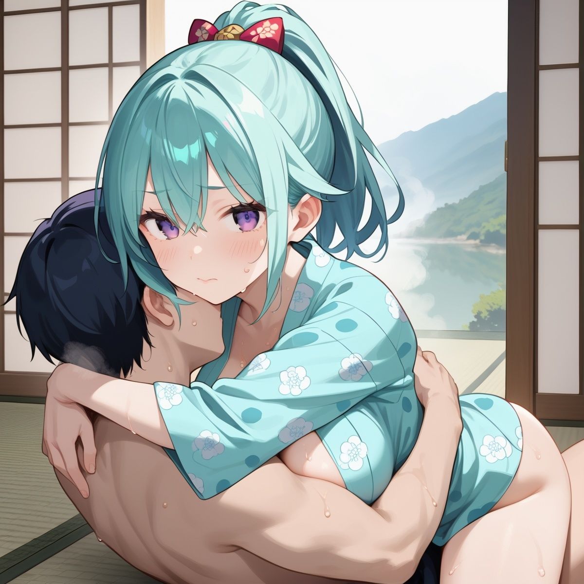 誘惑してくる着物美少女。【豪華210枚収録！】Vol.1 サンプル7ページ目