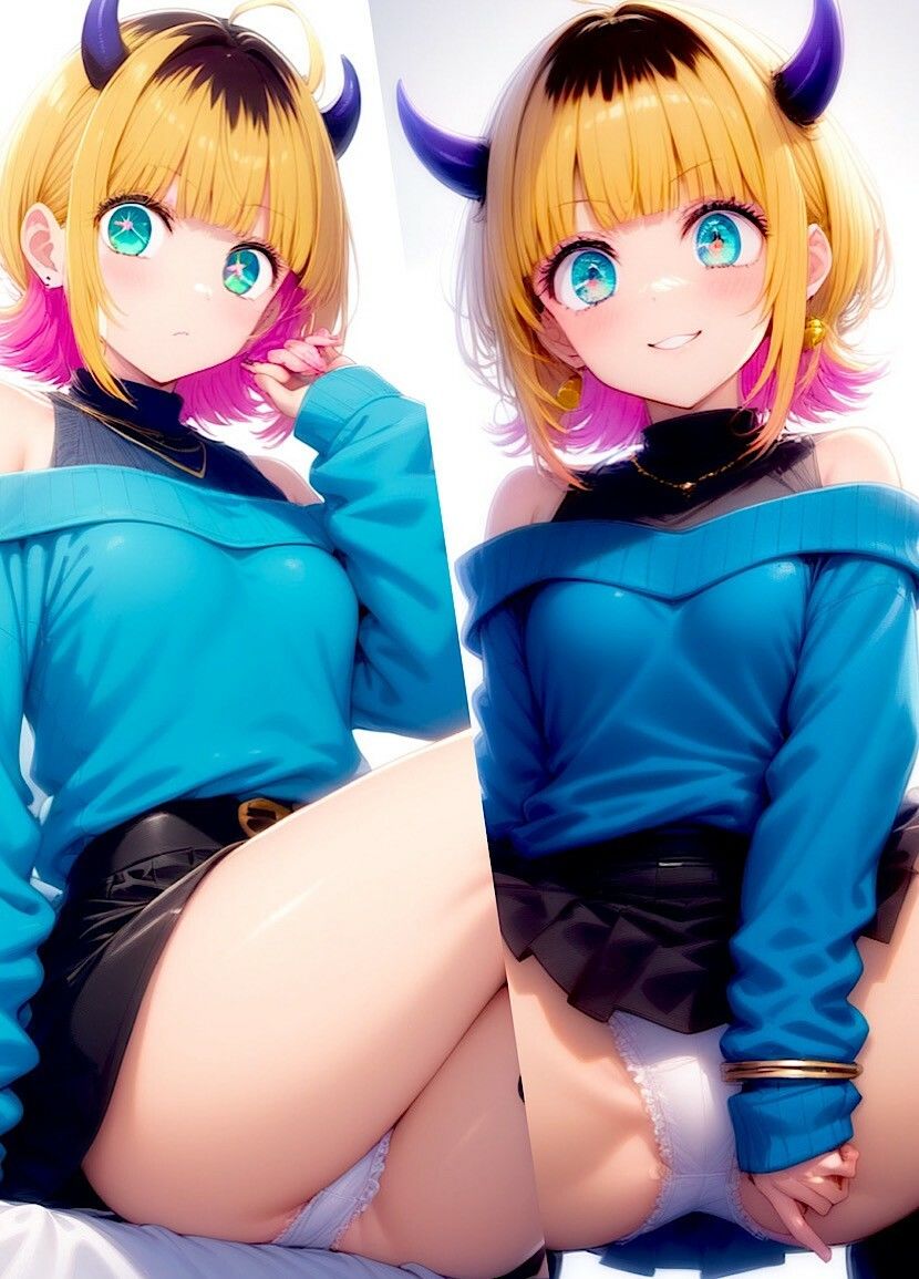 今日のおかず パンチラ＆オ◯ニー「推しの◯・MEM◯ょ」 サンプル1ページ目