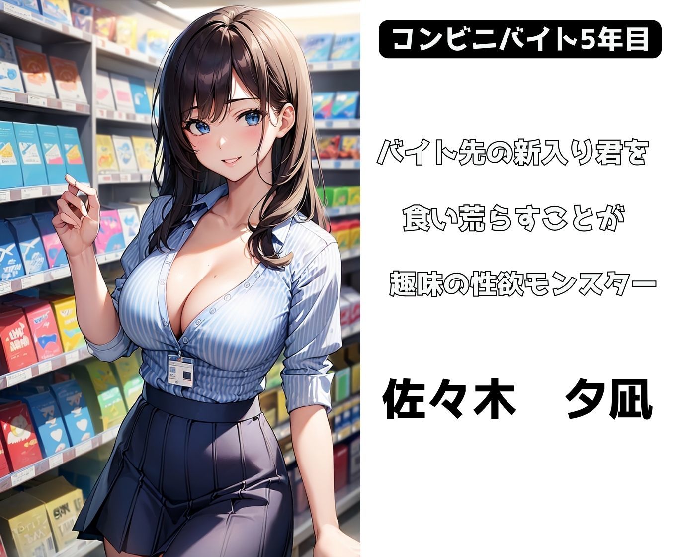 コンビニエンス淫乱ストア サンプル1ページ目