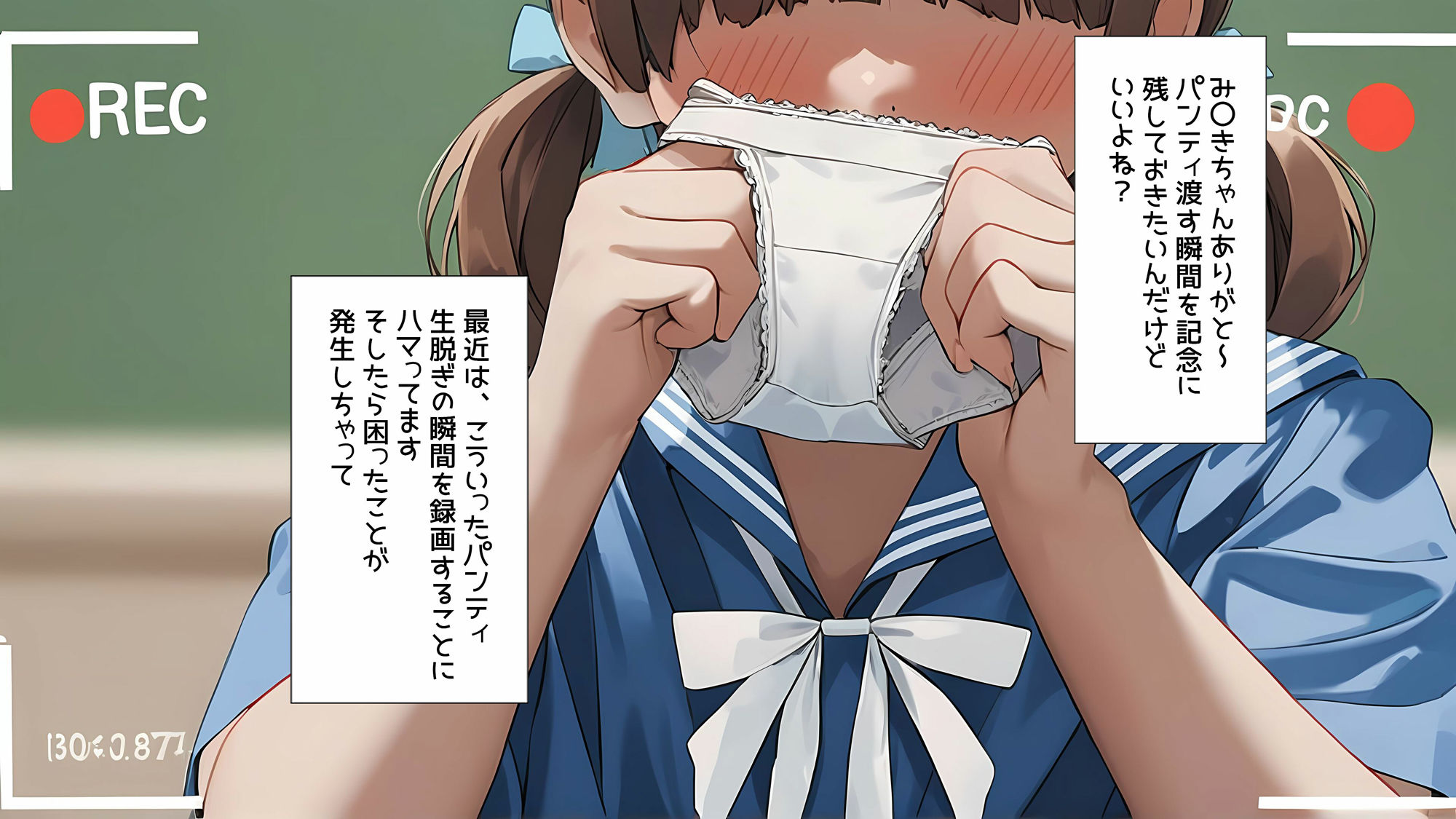 僕はモテすぎてラブレターのかわりにパンティをもらう事がある2 サンプル2ページ目