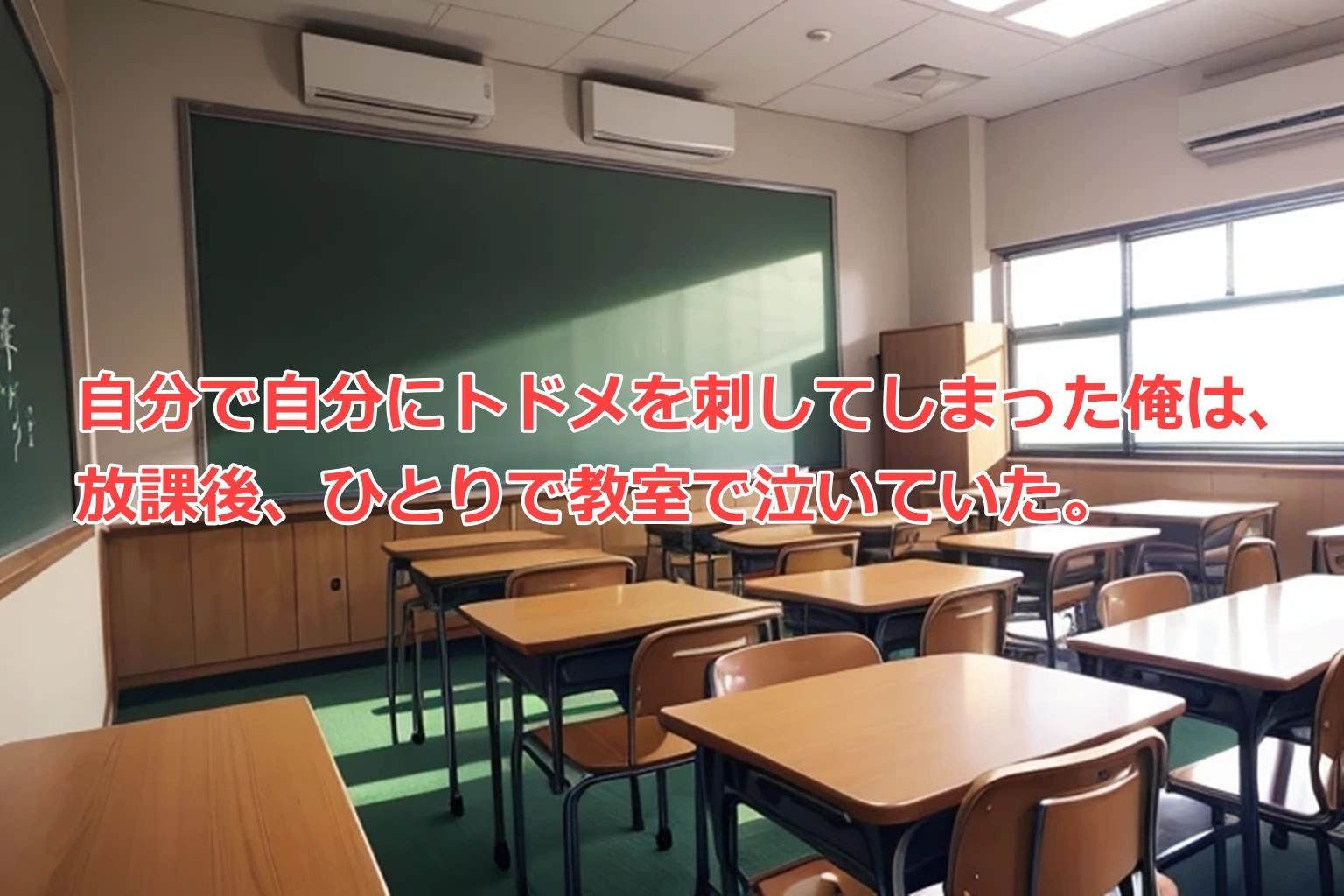 【特装版】クラスで一番巨乳の眼鏡っ娘に「大丈夫？おっぱい揉む？」って言われたら・・・ サンプル1ページ目