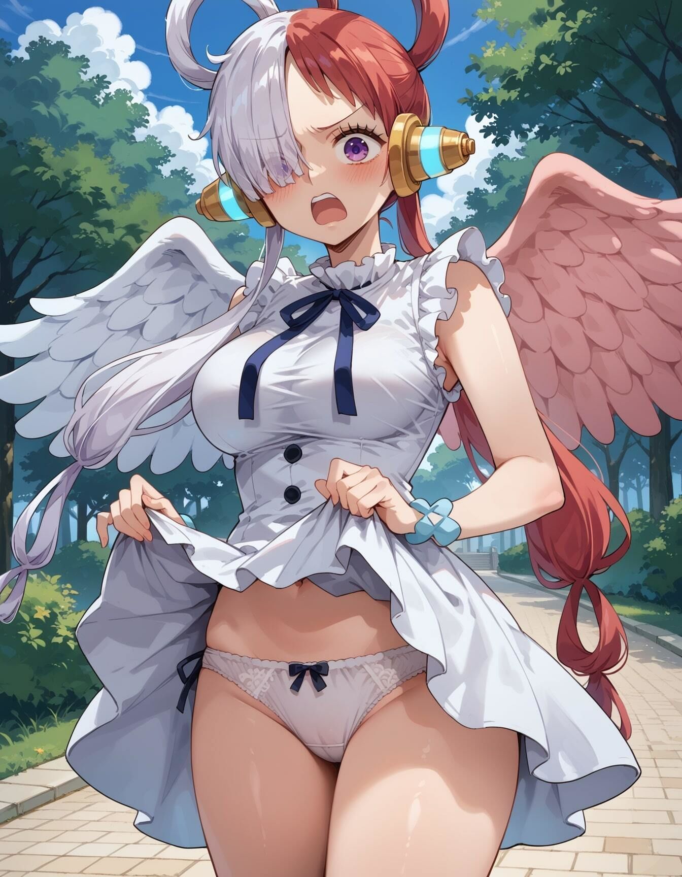 【ウ○イラストエロ画像】ワ○ピースに登場する超人気歌姫ちゃんのエッチな画像集 サンプル1ページ目