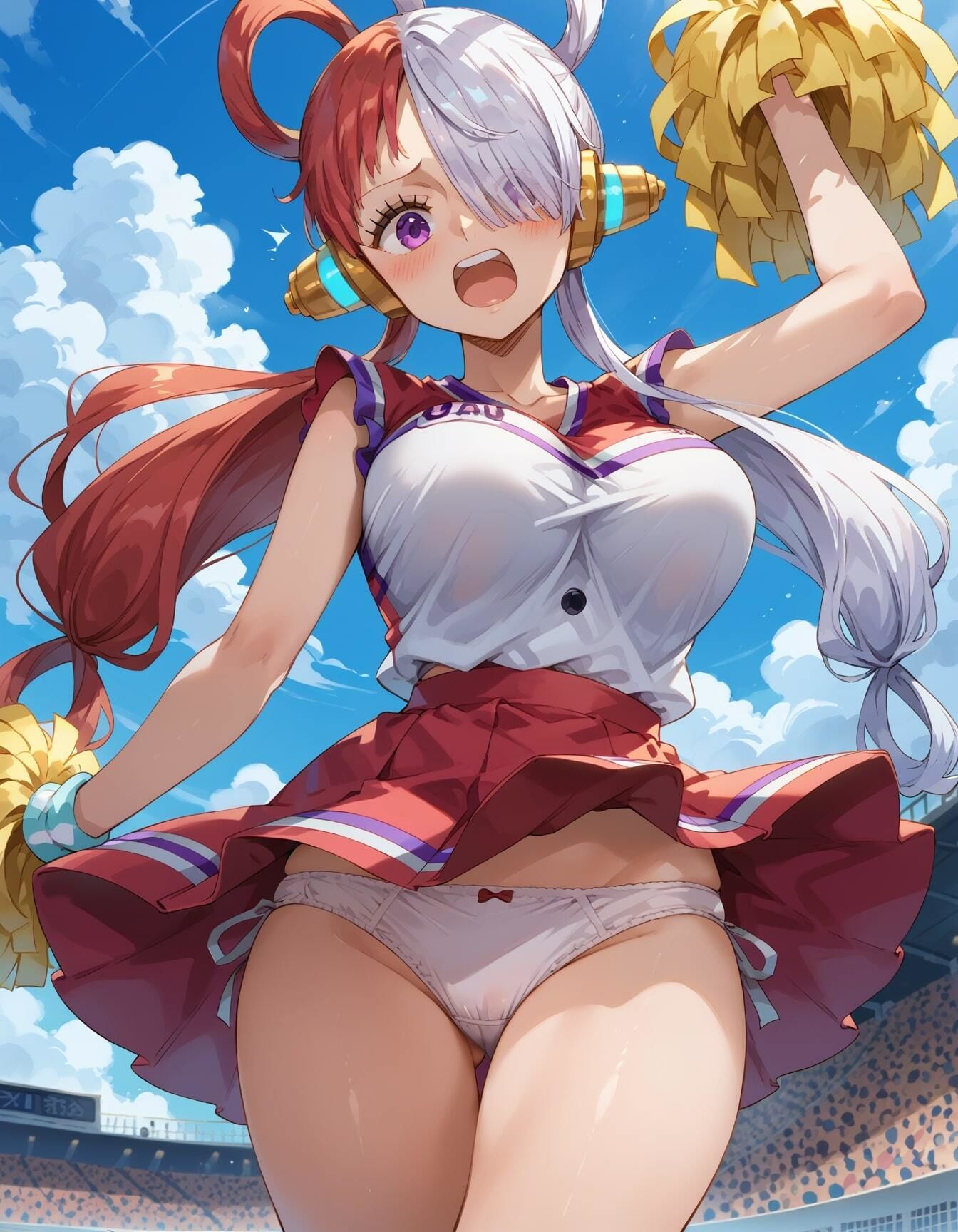 【ウ○イラストエロ画像】ワ○ピースに登場する超人気歌姫ちゃんのエッチな画像集 サンプル3ページ目