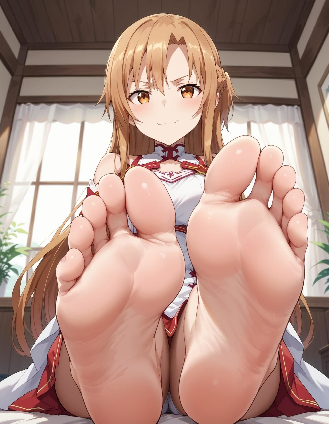 【結○明日奈イラストエロ画像】ソード○ート・オンラインに登場するアスナちゃんのエロい画像集 サンプル10ページ目