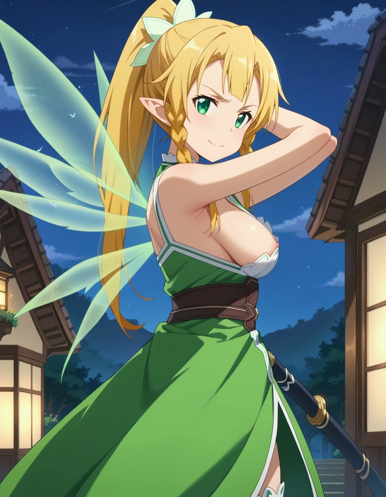 【リー○ァイラストエロ画像】ソード○ート・オンラインに登場する金髪巨乳ちゃんのエロい画像集 サンプル1ページ目