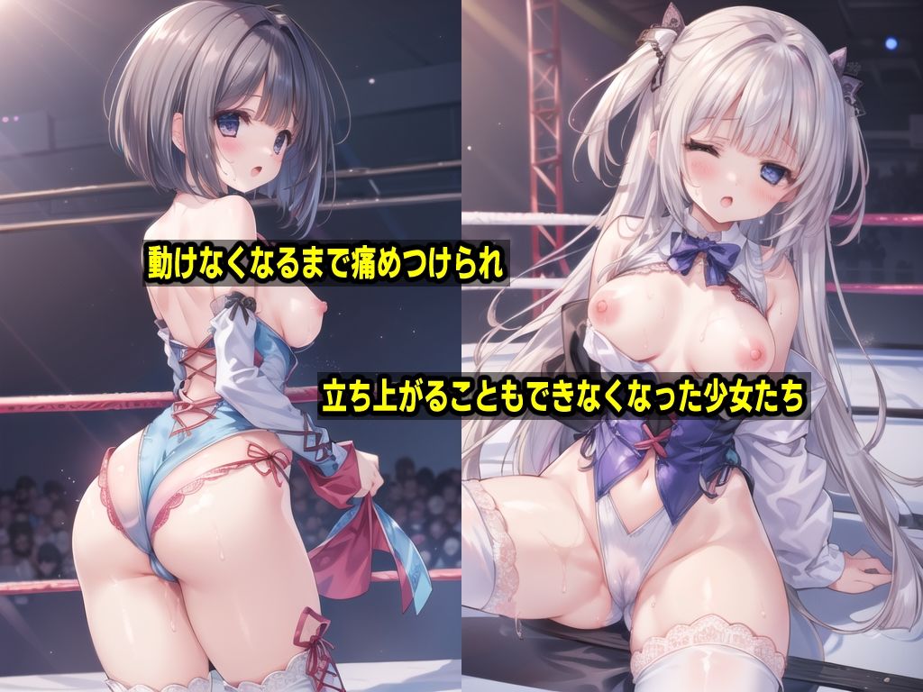 AI敗北少女CG集vol.2 水着はぎデスマッチ サンプル3ページ目